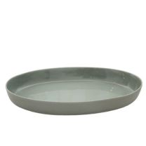 Ceramic Oval Serving Platter - Handmade in Brisbane - Powdered Gum