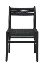 Black Fitzroy Dining Chair 