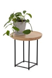 Selma Round Side Table Natural