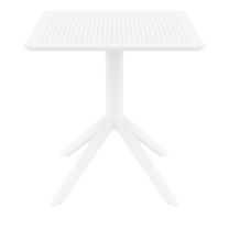 Siesta Sky Table by Siesta 70 x 70 - White - Made in Europe