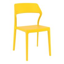 Made in Europe - Snow chair in Mango by Siesta - Outdoor Plastic Chair