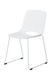 Ulrik White Dining Chair - Modern Dining Chair