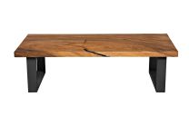 Viggo Timber Slab Coffee Table - Solid Walnut Wood