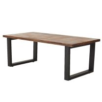 Viggo 200 cm Walnut Joined Solid Timber Dining Table